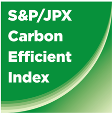 S&P/JPX カーボン・エフィシェント指数ロゴ