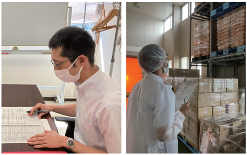 サプライヤー監査の様子